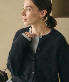 BEAUTY&YOUTH UNITED ARROWS / ビューティー&ユース ユナイテッドアローズ カーディガン・ボレロ | フォックスカシミヤブレンド クルーネックカーディガン