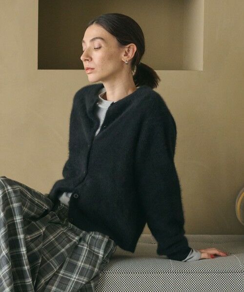 BEAUTY&YOUTH UNITED ARROWS / ビューティー&ユース ユナイテッドアローズ カーディガン・ボレロ | フォックスカシミヤブレンド クルーネックカーディガン | 詳細2