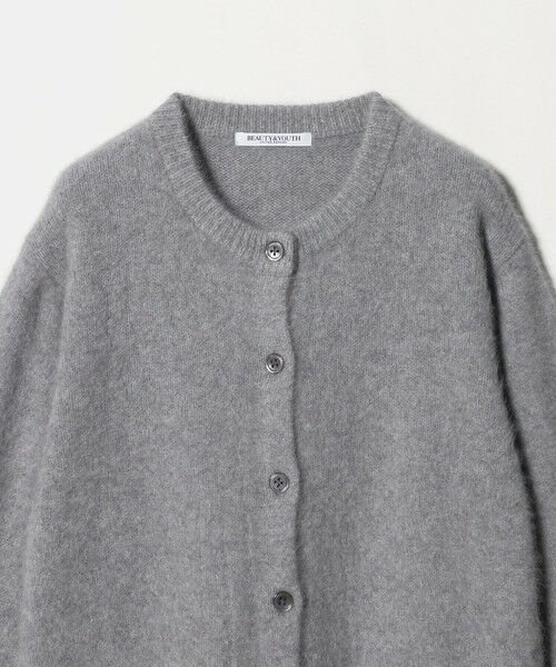 BEAUTY&YOUTH UNITED ARROWS / ビューティー&ユース ユナイテッドアローズ カーディガン・ボレロ | フォックスカシミヤブレンド クルーネックカーディガン | 詳細13