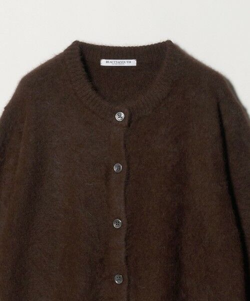 BEAUTY&YOUTH UNITED ARROWS / ビューティー&ユース ユナイテッドアローズ カーディガン・ボレロ | フォックスカシミヤブレンド クルーネックカーディガン | 詳細21