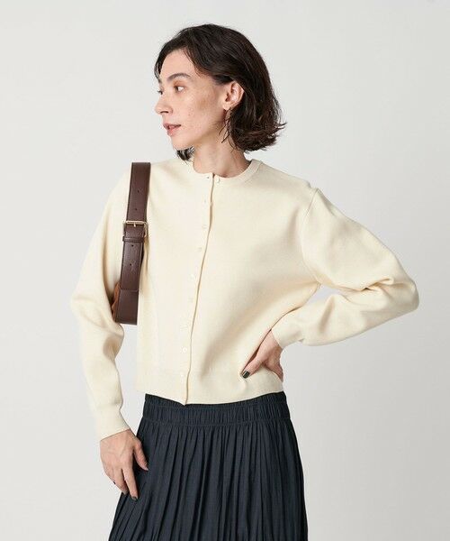 BEAUTY & YOUTH UNITED ARROWS/ビューティー&ユース ユナイテッドアローズ ミラノリブカーディガン ウォッシャブル OFF WHITE FREE BEAUTY & YOUTH UNITED ARROWS/ビューティー&ユース ユナイテッドアローズ ミラノリブカーディガン ウォッシャブル OFF WHITE FREE