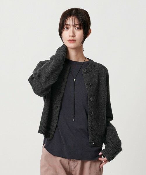 BEAUTY&YOUTH UNITED ARROWS / ビューティー&ユース ユナイテッドアローズ カーディガン・ボレロ | ウールニット ショートカーディガン | 詳細2
