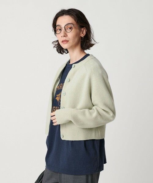 BEAUTY&YOUTH UNITED ARROWS / ビューティー&ユース ユナイテッドアローズ カーディガン・ボレロ | ウールニット ショートカーディガン | 詳細20