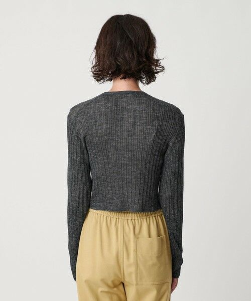 BEAUTY&YOUTH UNITED ARROWS / ビューティー&ユース ユナイテッドアローズ カーディガン・ボレロ | アルパカブレンド ランダムリブカーディガン | 詳細6