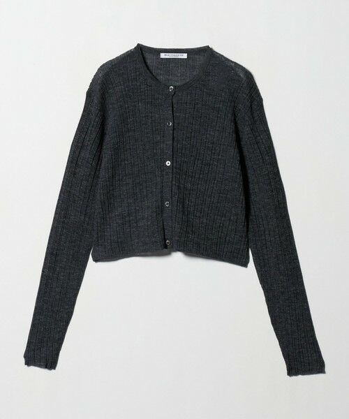 BEAUTY&YOUTH UNITED ARROWS / ビューティー&ユース ユナイテッドアローズ カーディガン・ボレロ | アルパカブレンド ランダムリブカーディガン | 詳細7
