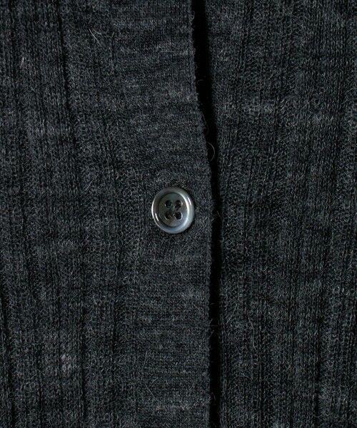 BEAUTY&YOUTH UNITED ARROWS / ビューティー&ユース ユナイテッドアローズ カーディガン・ボレロ | アルパカブレンド ランダムリブカーディガン | 詳細10