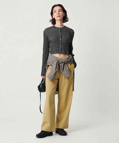 BEAUTY&YOUTH UNITED ARROWS / ビューティー&ユース ユナイテッドアローズ カーディガン・ボレロ | アルパカブレンド ランダムリブカーディガン | 詳細3