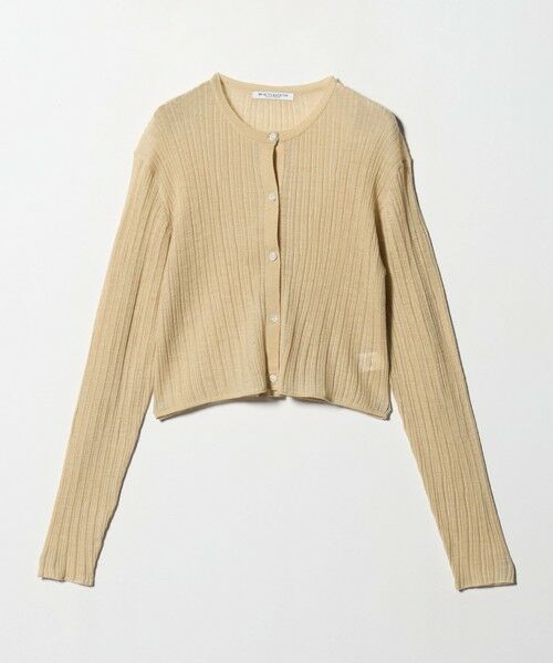 BEAUTY&YOUTH UNITED ARROWS / ビューティー&ユース ユナイテッドアローズ カーディガン・ボレロ | アルパカブレンド ランダムリブカーディガン | 詳細15