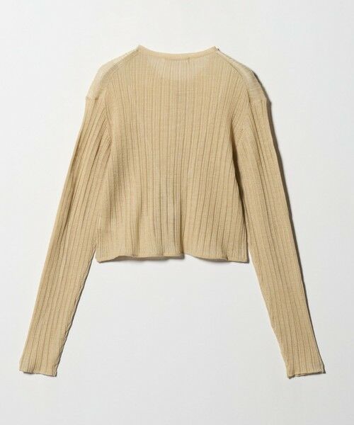 BEAUTY&YOUTH UNITED ARROWS / ビューティー&ユース ユナイテッドアローズ カーディガン・ボレロ | アルパカブレンド ランダムリブカーディガン | 詳細16