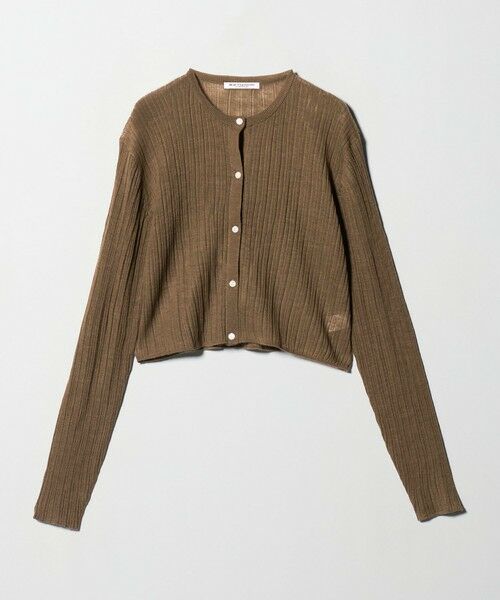 BEAUTY&YOUTH UNITED ARROWS / ビューティー&ユース ユナイテッドアローズ カーディガン・ボレロ | アルパカブレンド ランダムリブカーディガン | 詳細23