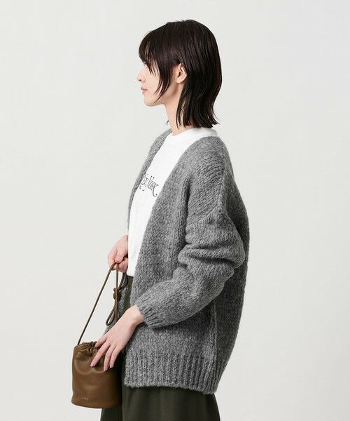 BEAUTY&YOUTH UNITED ARROWS / ビューティー&ユース ユナイテッドアローズ カーディガン・ボレロ | 【別注】＜TRICOTS JEAN MARC＞ミドルゲージ ノーボタンカーディガン | 詳細2