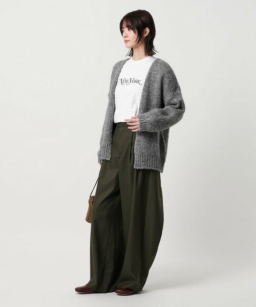 BEAUTY&YOUTH UNITED ARROWS / ビューティー&ユース ユナイテッドアローズ カーディガン・ボレロ | 【別注】＜TRICOTS JEAN MARC＞ミドルゲージ ノーボタンカーディガン | 詳細3