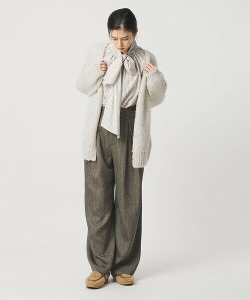 BEAUTY&YOUTH UNITED ARROWS / ビューティー&ユース ユナイテッドアローズ カーディガン・ボレロ | 【別注】＜TRICOTS JEAN MARC＞ミドルゲージ ノーボタンカーディガン | 詳細13