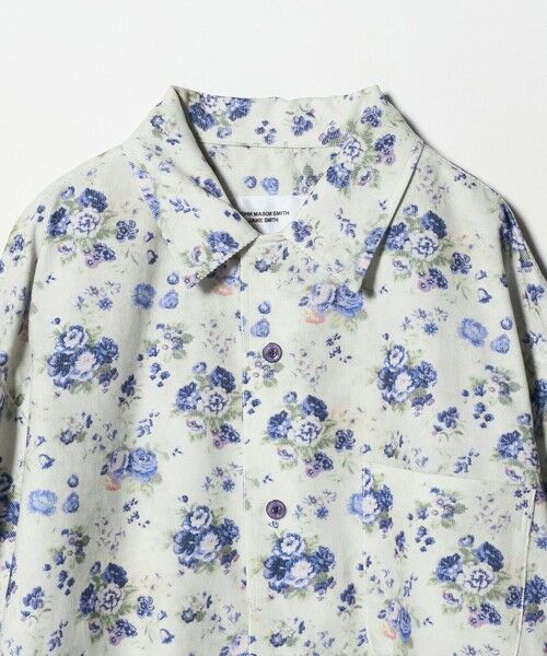 BEAUTY&YOUTH UNITED ARROWS / ビューティー&ユース ユナイテッドアローズ シャツ・ブラウス | ＜JANE SMITH＞コーデュロイ フラワープリント シャツ | 詳細3
