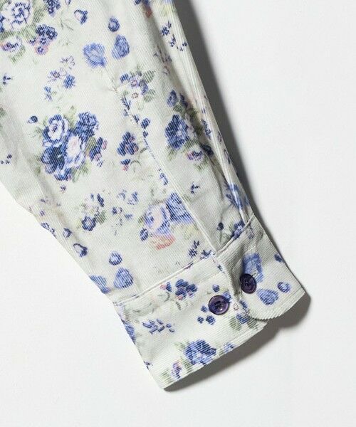 BEAUTY&YOUTH UNITED ARROWS / ビューティー&ユース ユナイテッドアローズ シャツ・ブラウス | ＜JANE SMITH＞コーデュロイ フラワープリント シャツ | 詳細4