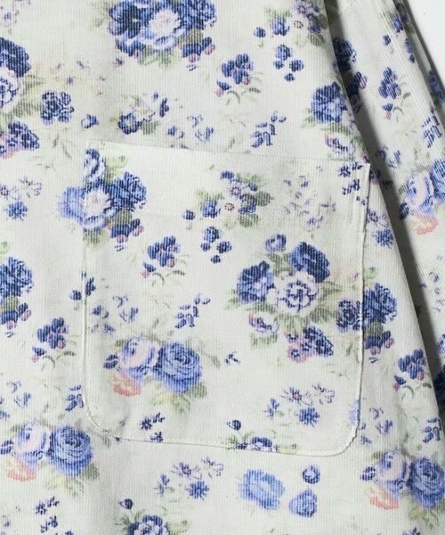 BEAUTY&YOUTH UNITED ARROWS / ビューティー&ユース ユナイテッドアローズ シャツ・ブラウス | ＜JANE SMITH＞コーデュロイ フラワープリント シャツ | 詳細6