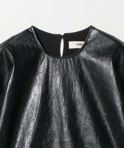 BEAUTY&YOUTH UNITED ARROWS / ビューティー&ユース ユナイテッドアローズ その他トップス | ＜muller of yoshiokubo＞レザーライク コンビネーショントップス | 詳細2