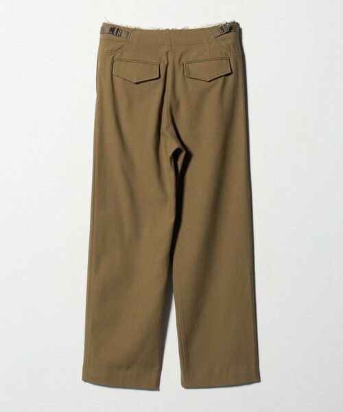 BEAUTY&YOUTH UNITED ARROWS / ビューティー&ユース ユナイテッドアローズ チノ・ワークパンツ | ＜muller of yoshiokubo＞カットオフウエスト ワイドパンツ | 詳細1