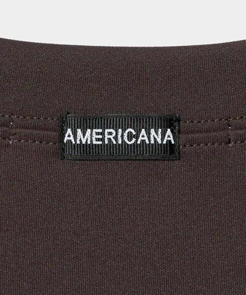 BEAUTY&YOUTH UNITED ARROWS / ビューティー&ユース ユナイテッドアローズ ロング・マキシ丈ワンピース | ＜Americana＞ロゴロングワンピース | 詳細6