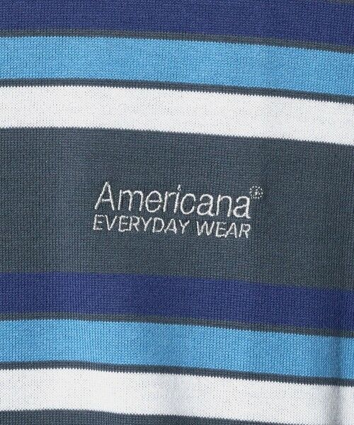 BEAUTY&YOUTH UNITED ARROWS / ビューティー&ユース ユナイテッドアローズ Tシャツ | ＜Americana＞マルチボーダー スリーブレス トップス/ブラック | 詳細5