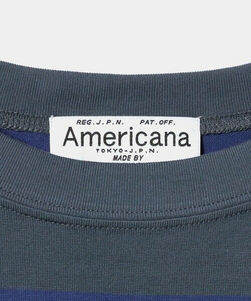 BEAUTY&YOUTH UNITED ARROWS / ビューティー&ユース ユナイテッドアローズ Tシャツ | ＜Americana＞マルチボーダー スリーブレス トップス/ブラック | 詳細8