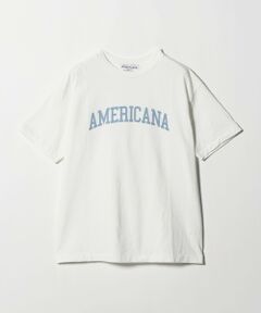 BEAUTY&YOUTH UNITED ARROWS / ビューティー&ユース ユナイテッドアローズ Tシャツ | ＜Americana＞ロゴプリントTシャツ