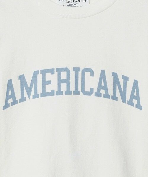 BEAUTY&YOUTH UNITED ARROWS / ビューティー&ユース ユナイテッドアローズ Tシャツ | ＜Americana＞ロゴプリントTシャツ | 詳細3