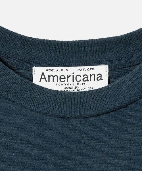BEAUTY&YOUTH UNITED ARROWS / ビューティー&ユース ユナイテッドアローズ Tシャツ | ＜Americana＞ロゴプリントTシャツ | 詳細15
