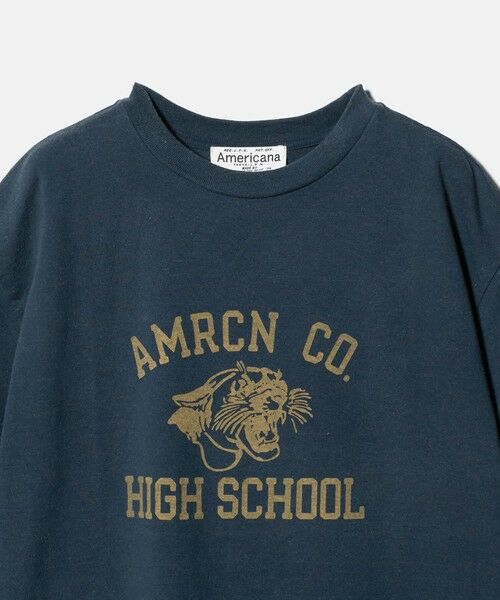 BEAUTY&YOUTH UNITED ARROWS / ビューティー&ユース ユナイテッドアローズ Tシャツ | ＜Americana＞ロゴプリントTシャツ | 詳細10