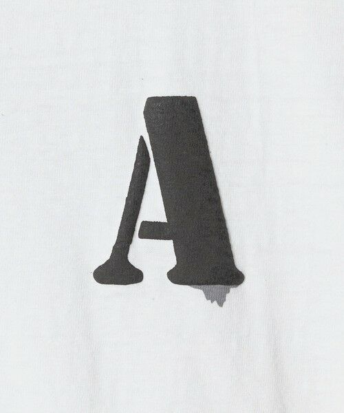 BEAUTY&YOUTH UNITED ARROWS / ビューティー&ユース ユナイテッドアローズ Tシャツ | ＜Americana＞モノトーン ロゴプリントTシャツ | 詳細3