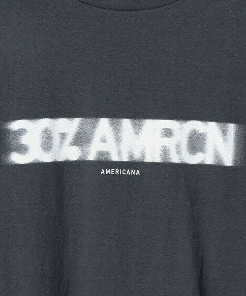 BEAUTY&YOUTH UNITED ARROWS / ビューティー&ユース ユナイテッドアローズ Tシャツ | ＜Americana＞モノトーン ロゴプリントTシャツ | 詳細17