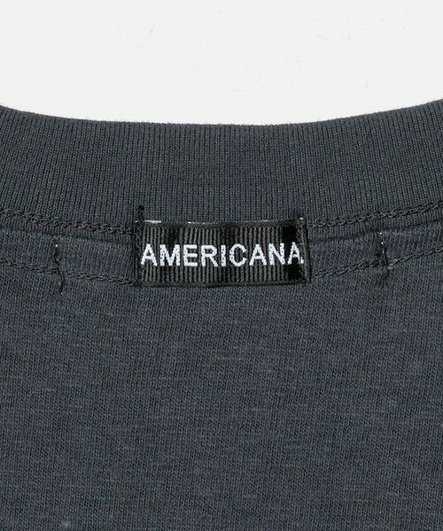 BEAUTY&YOUTH UNITED ARROWS / ビューティー&ユース ユナイテッドアローズ Tシャツ | ＜Americana＞モノトーン ロゴプリントTシャツ | 詳細18