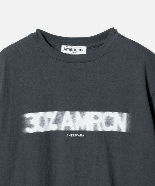 BEAUTY&YOUTH UNITED ARROWS / ビューティー&ユース ユナイテッドアローズ Tシャツ | ＜Americana＞モノトーン ロゴプリントTシャツ | 詳細14