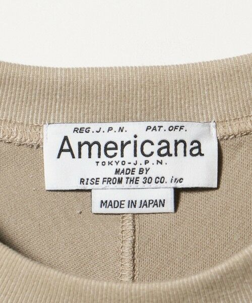 BEAUTY&YOUTH UNITED ARROWS / ビューティー&ユース ユナイテッドアローズ Tシャツ | ＜Americana＞フットボール ロングスリーブTシャツ | 詳細10