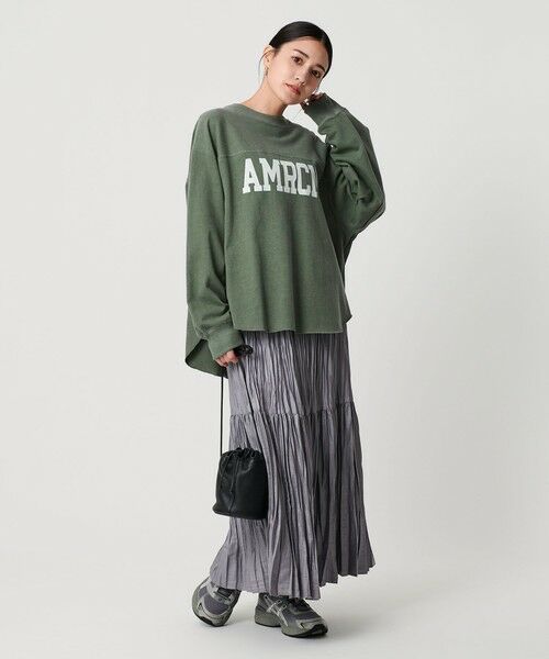 BEAUTY&YOUTH UNITED ARROWS / ビューティー&ユース ユナイテッドアローズ Tシャツ | ＜Americana＞フットボール ロングスリーブTシャツ | 詳細14