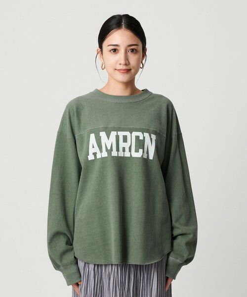 BEAUTY&YOUTH UNITED ARROWS / ビューティー&ユース ユナイテッドアローズ Tシャツ | ＜Americana＞フットボール ロングスリーブTシャツ | 詳細15