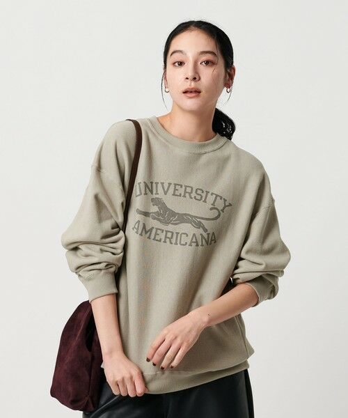 BEAUTY&YOUTH UNITED ARROWS / ビューティー&ユース ユナイテッドアローズ スウェット | ＜Americana＞ロゴスウェット プルオーバー | 詳細1