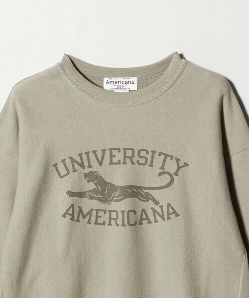 BEAUTY&YOUTH UNITED ARROWS / ビューティー&ユース ユナイテッドアローズ スウェット | ＜Americana＞ロゴスウェット プルオーバー | 詳細9