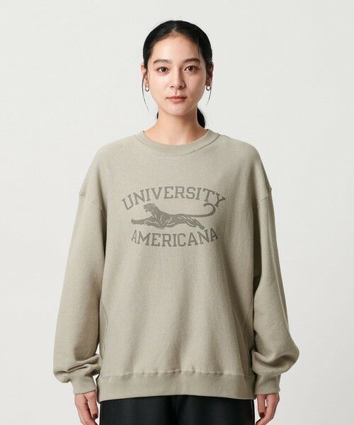 BEAUTY&YOUTH UNITED ARROWS / ビューティー&ユース ユナイテッドアローズ スウェット | ＜Americana＞ロゴスウェット プルオーバー | 詳細4