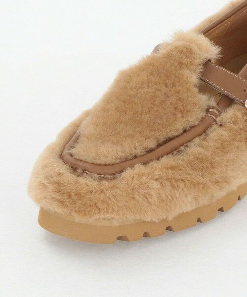 BEAUTY&YOUTH UNITED ARROWS / ビューティー&ユース ユナイテッドアローズ フラットシューズ | ＜ARTESANOS＞ファーライク ベルト ローファー | 詳細10