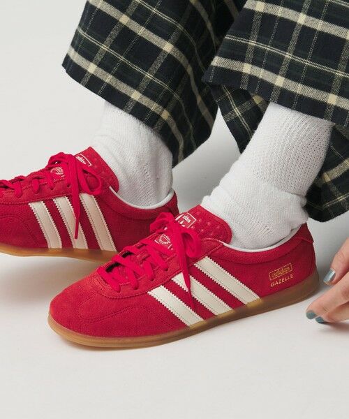 BEAUTY & YOUTH UNITED ARROWS/ビューティー&ユース ユナイテッドアローズ <adidas Originals>GAZELLE LO PRO/スニーカー RED 23cm BEAUTY & YOUTH UNITED ARROWS/ビューティー&ユース ユナイテッドアローズ <adidas Originals>GAZELLE LO PRO/スニーカー RED 23cm