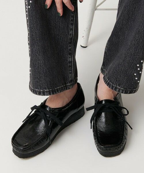 BEAUTY&YOUTH UNITED ARROWS / ビューティー&ユース ユナイテッドアローズ ブーツ（ショート丈） | 【国内EXCLUSIVE】＜Clarks Originals＞エナメル ワラビーブーツ | 詳細1