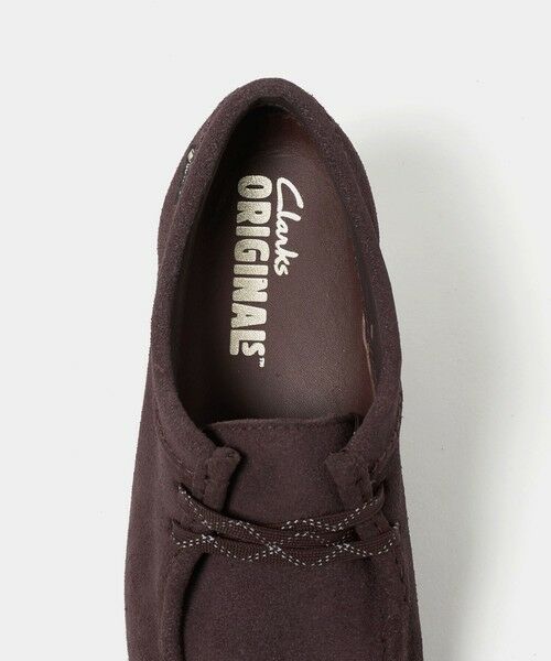 BEAUTY&YOUTH UNITED ARROWS / ビューティー&ユース ユナイテッドアローズ ブーツ（ショート丈） | ＜Clarks Originals＞ワラビーブーツ パープル GORE-TEX | 詳細10