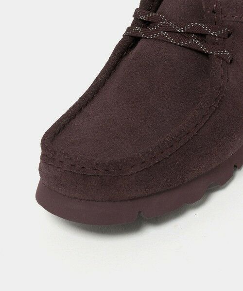 BEAUTY&YOUTH UNITED ARROWS / ビューティー&ユース ユナイテッドアローズ ブーツ（ショート丈） | ＜Clarks Originals＞ワラビーブーツ パープル GORE-TEX | 詳細11