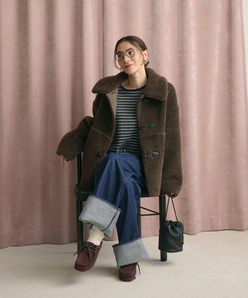 BEAUTY&YOUTH UNITED ARROWS / ビューティー&ユース ユナイテッドアローズ ブーツ（ショート丈） | ＜Clarks Originals＞ワラビーブーツ パープル GORE-TEX | 詳細3