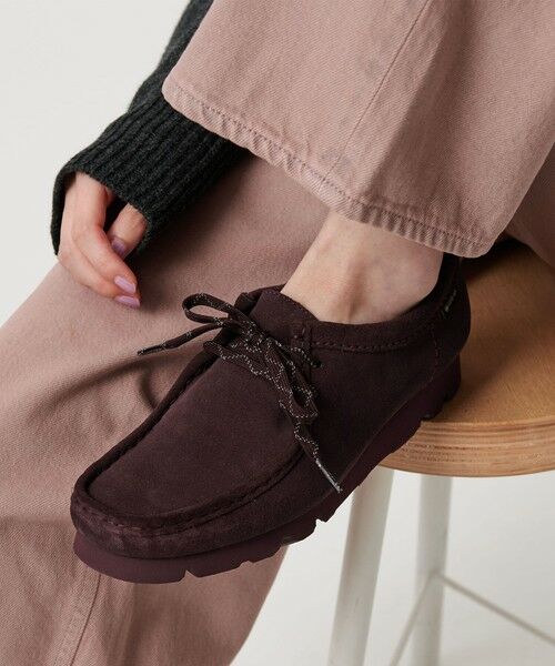 BEAUTY & YOUTH UNITED ARROWS/r[eB[&[X iCebhA[Y Clarks Originalsr[u[c p[v GORE-TEX PURPLE 24cm(UK5)