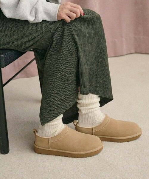 BEAUTY&YOUTH UNITED ARROWS / ビューティー&ユース ユナイテッドアローズ ブーツ（ショート丈） | 【国内EXCLUSIVE】＜UGG＞クラシック マイクロ ショートブーツ/スリッポン | 詳細4