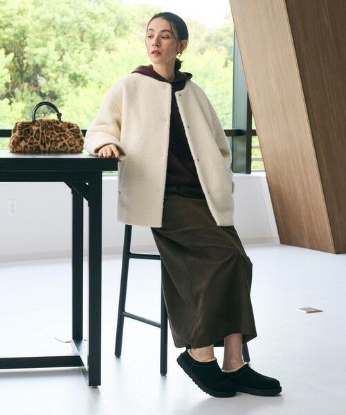 BEAUTY&YOUTH UNITED ARROWS / ビューティー&ユース ユナイテッドアローズ ブーツ（ショート丈） | ＜UGG＞クラシック マイクロ ショートブーツ/スリッポン | 詳細4