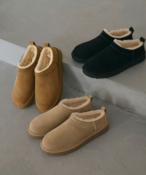 BEAUTY&YOUTH UNITED ARROWS / ビューティー&ユース ユナイテッドアローズ ブーツ（ショート丈） | ＜UGG＞クラシック マイクロ ショートブーツ/スリッポン | 詳細14