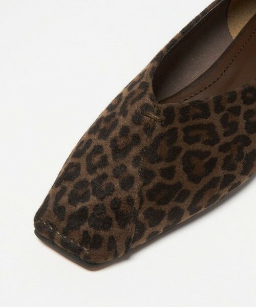 BEAUTY&YOUTH UNITED ARROWS / ビューティー&ユース ユナイテッドアローズ フラットシューズ | Vカット レオパード フラットシューズ | 詳細13